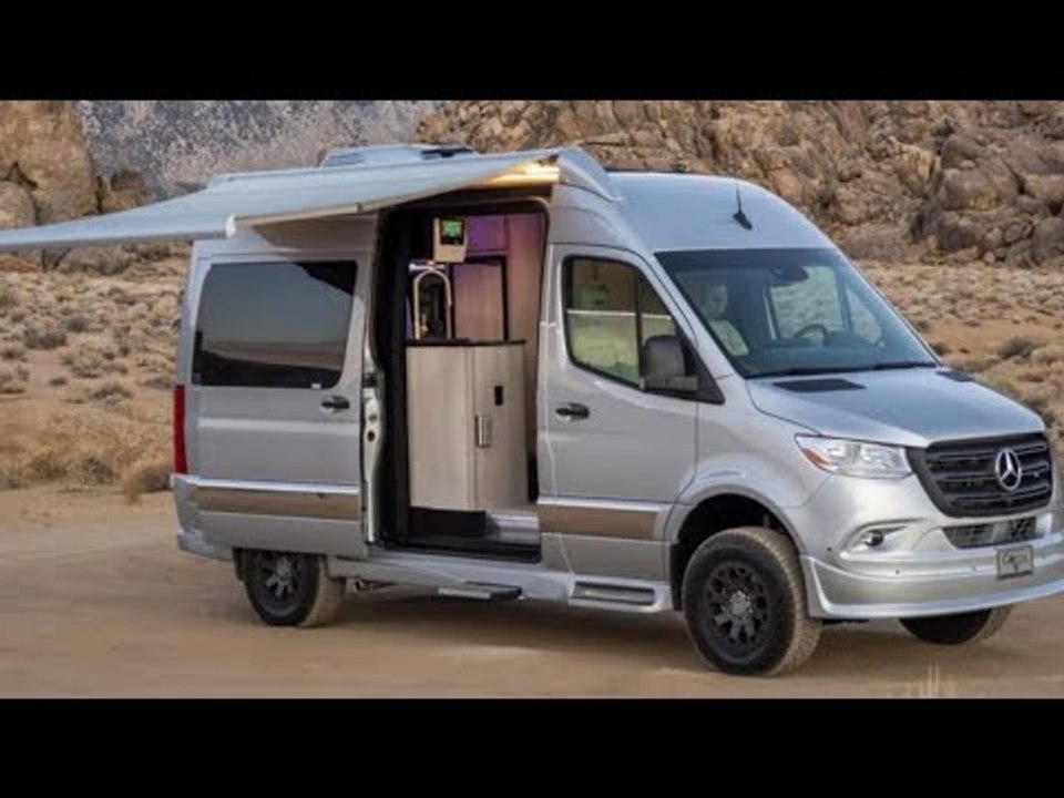Grechv turismo-ion camper: luxus für 2 auf mercedes-benz basis
