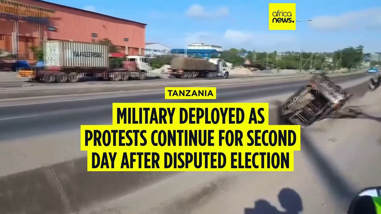 Tanzania deploys army as election protests spread