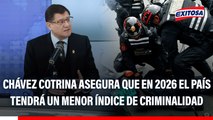 Fiscal Chávez Cotrina asegura que en 2026 el país tendrá un menor índice de criminalidad: 