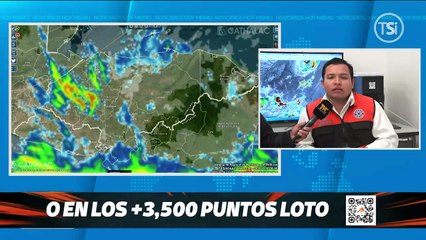 Fuertes lluvias en el norte de Honduras por influencia de frente frío
