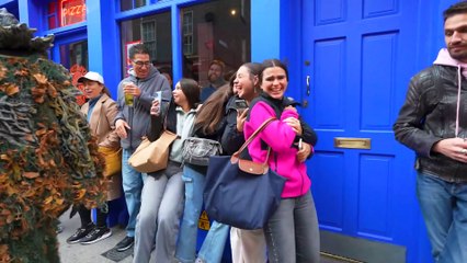 Craziest Monster Scares People on Halloween