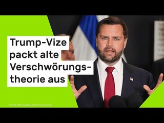 J.D. Vance: Trump-Vize packt alte Verschwörungstheorie aus - die fliegt ihm sofort um die Ohren