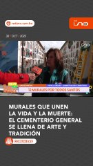 MURALES QUE UNEN LA VIDA Y LA MUERTE: EL CEMENTERIO GENERAL SE LLENA DE ARTE Y TRADICIÓN