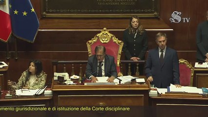 Roma - Via libera in Parlamento alla riforma costituzionale della giustizia (30.10.25)