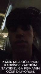 İzmir Marşı açarak edepsizce küfürler savurmuştu: Kadir Mısıroğlu’na hakaret eden şahıs özür diledi