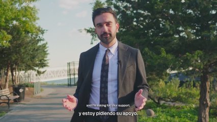 El anuncio en perfecto español de Zohran pidiendo el voto latino