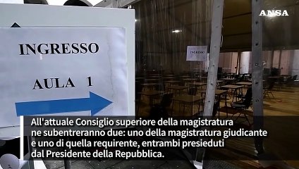 Si' alla riforma che introduce carriere separate nella magistratura