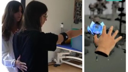 Guanti robot e intelligenza artificiale per battere l'ictus e il Parkinson (nel salotto di casa): il video