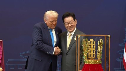 트럼프 "이 대통령, 관세협상 제일 잘한 리더" / YTN