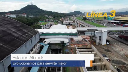 Metro de Panamá habilita extensión de pasarela en estación Albrook como parte de la ampliación hacia Línea 3