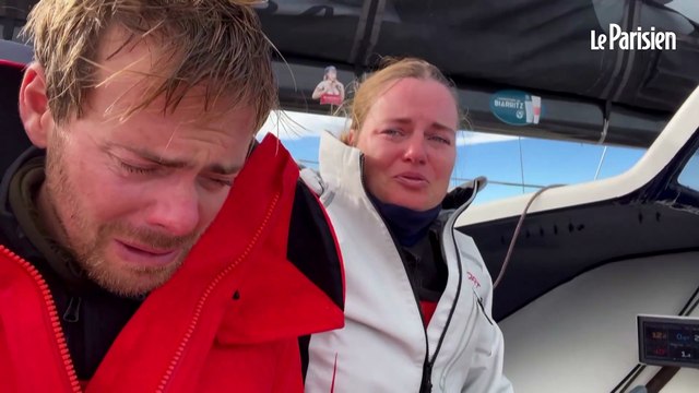 Une voile détruite par un avion : les larmes de deux skippers bèlges sur la Transat Café L’Or