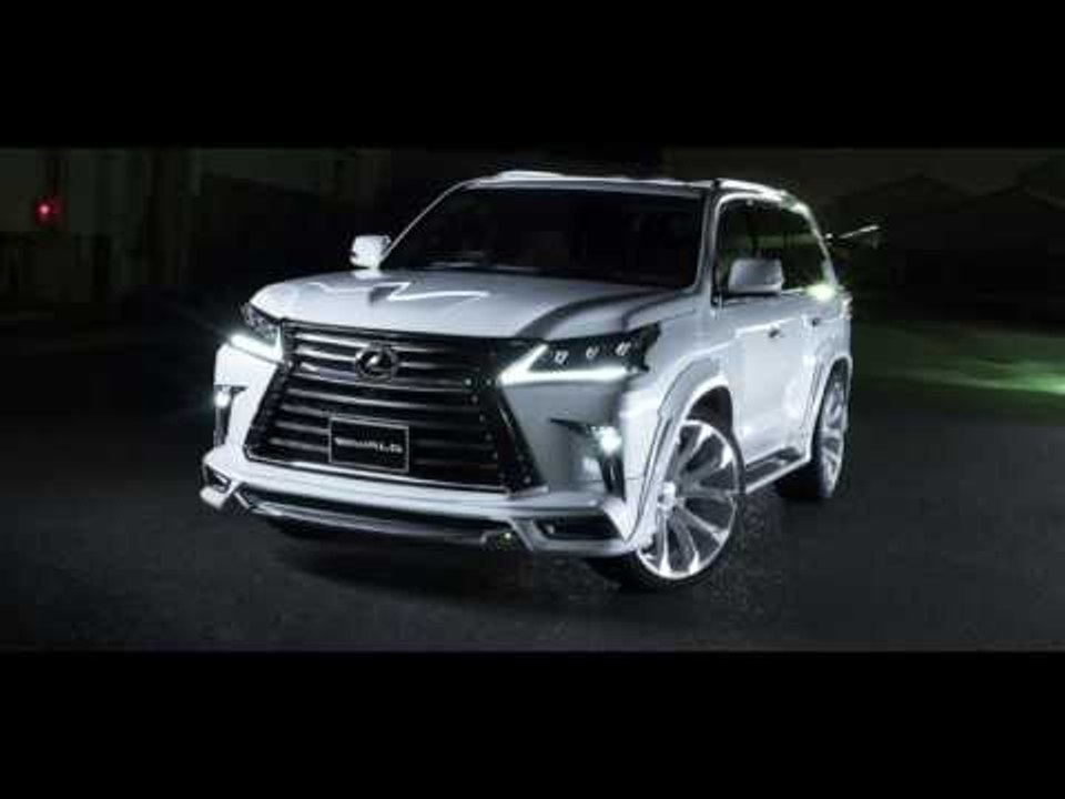 Dia Show Tuning 2016er Lexus LX570 Sportline Bodykit von Wald Internationale