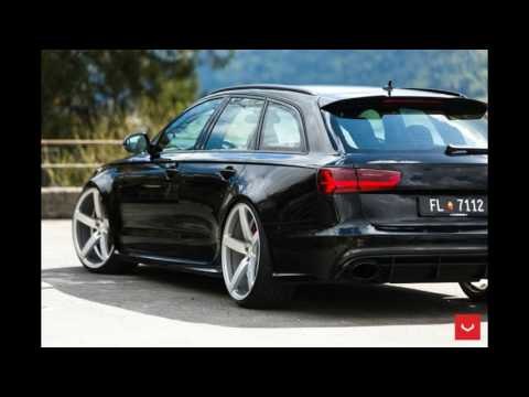 Dia Show Tuning Audi RS6 C7 Avant auf Vossen Wheels CV3 R Alufelgen