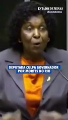 Deputada Benedita da Silva Critica Megaoperação no Rio e Acusa Governador 🚨