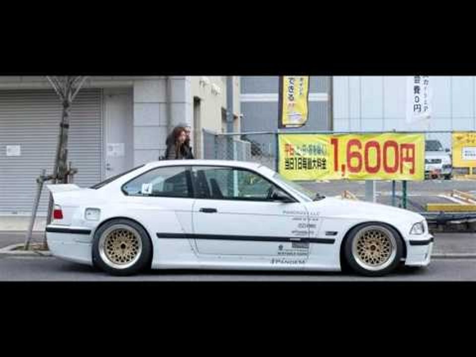 Dia Show Tuning Pandem Rocket Bunny BMW E36 Widebody mit Enkei Alu’s