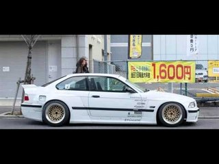 Dia Show Tuning Pandem Rocket Bunny BMW E36 Widebody mit Enkei Alu’s