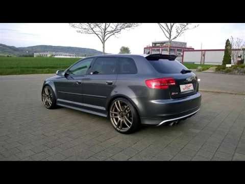 Dia Show Tuning 19 Zoll Barracuda Racing Felgen am Audi A3 RS3 Sportback