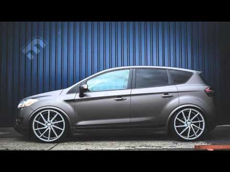Dia Show Tuning 22 Zoll Vossen CVT & gepfeffert Fahrwerk Ford Kuga