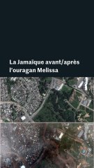 AVANT/APRÈS : en Jamaïque, les images satellite témoignent des dégâts de l'ouragan Melissa