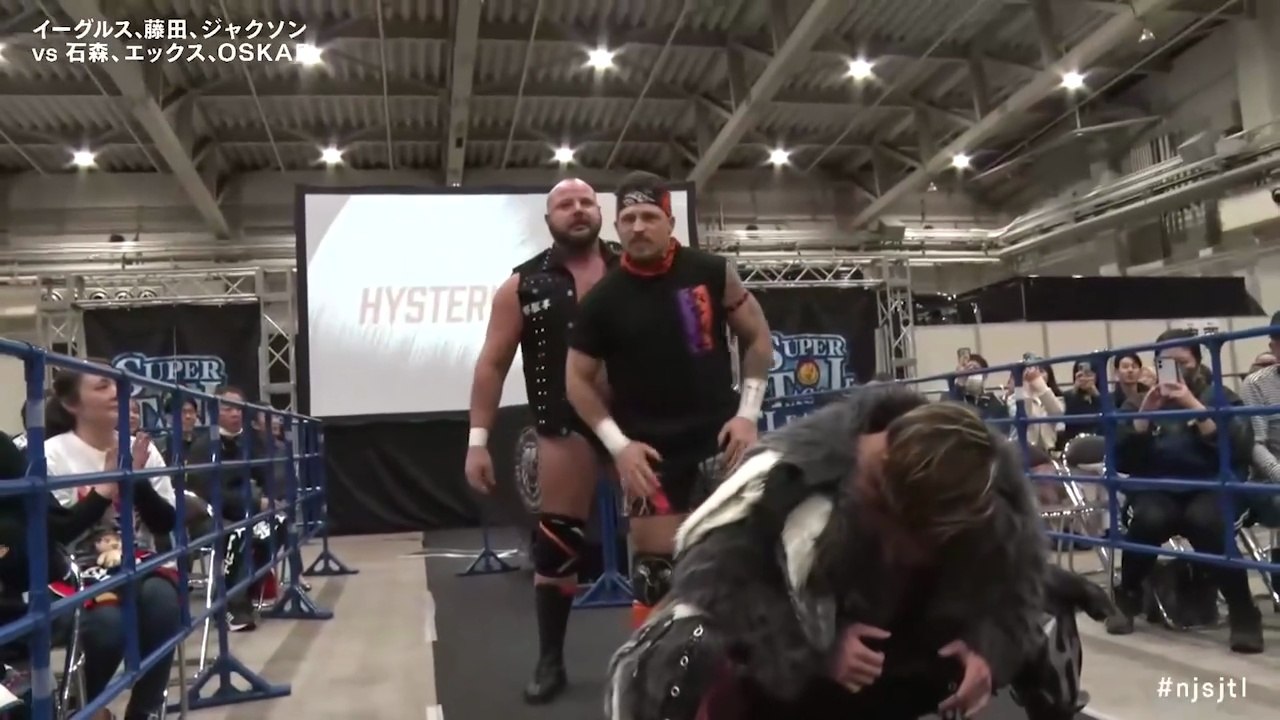Hartley Jackson, Kosei Fujita & Robbie Eagles vs. OSKAR, Robbie X & Taiji Ishimori: NJPW Super Junior Tag League 2025 Day 7 (10/30/2025）
