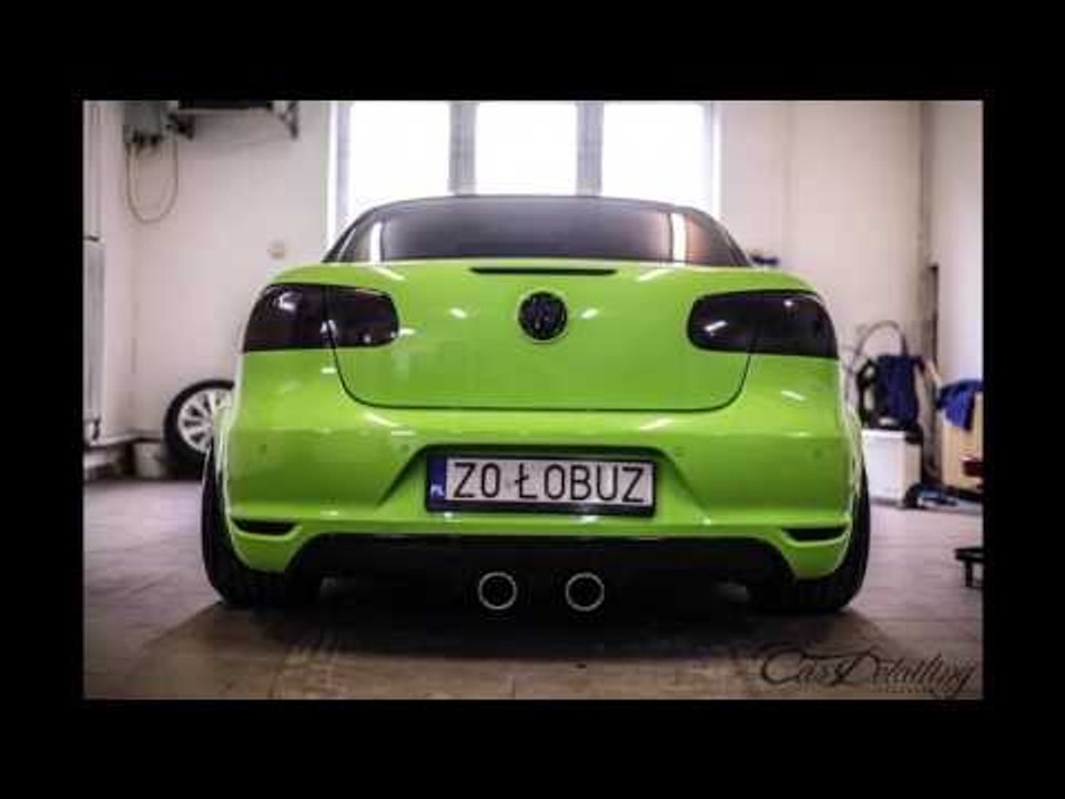 Dia Show Tuning 970RA Lawn Green am VW EOS R32 mit Scirocco Front