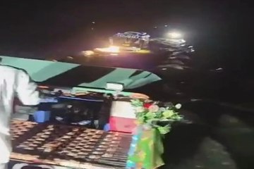 swm news: बनास नदी में फंसी यात्रियों से भरी बस, ग्रामीणों की सूझबूझ से टली जनहानि