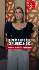 Crean un nuevo bono de al menos 550 bolivianos