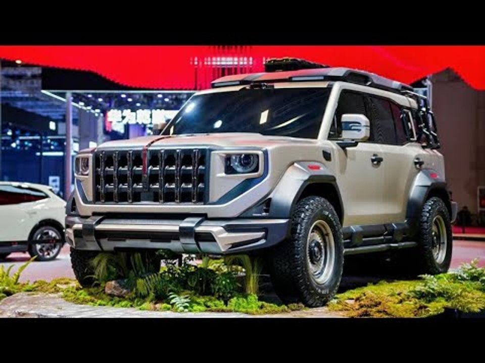 Hongqi bringt hardcore elektro-offroader zur auto shanghai