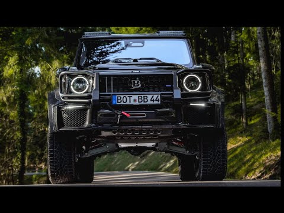 Mercedes-AMG G63 als BRABUS XL 800 | irres 800 PS Offroad-Monster mit Portalachsen