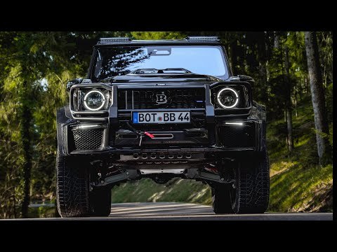 Mercedes-AMG G63 als BRABUS XL 800 | irres 800 PS Offroad-Monster mit Portalachsen