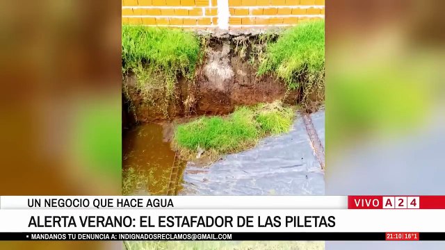 Gonzalito Rodríguez desenmascaró al estafador de las piletas en Cañuelas