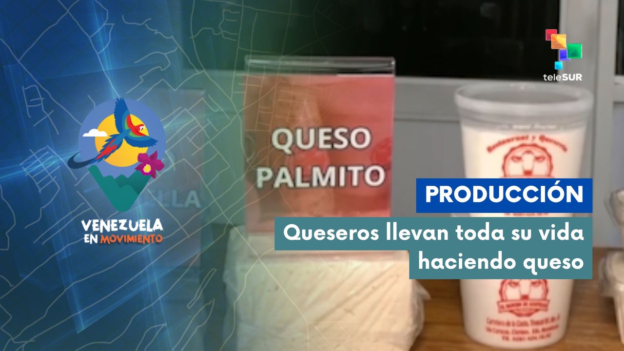 El queso artesanal forma parte de la economía local de Clarines