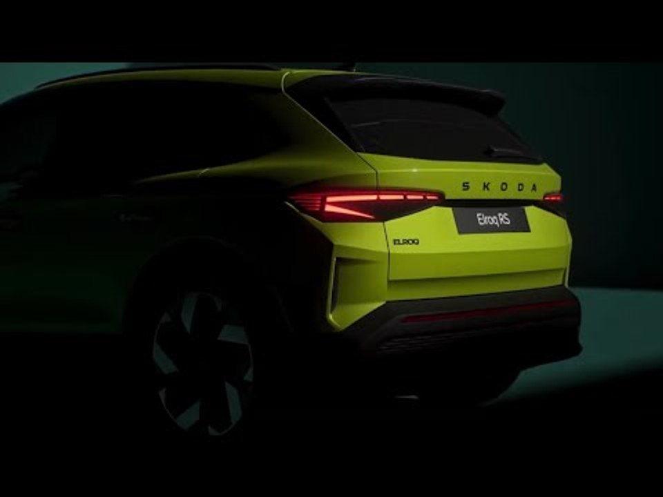 2025 Škoda Elroq RS enthüllt: Erstes Video & Design-Highlights im Teaser!