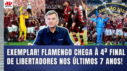 "NÃO É POR ACASO, gente! O FLAMENGO hoje é..." 4ª FINAL de Libertadores em 7 anos | Mauro Cezar