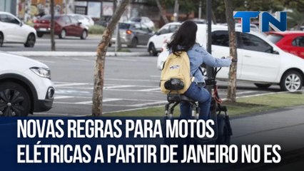 Novas regras para motos elétricas a partir de janeiro no ES