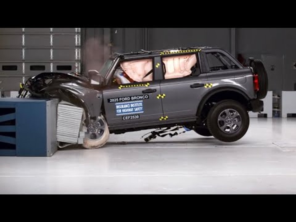 IIHS-Crash-Test-Check: Wie sicher ist der neue Ford Bronco 2025 wirklich?