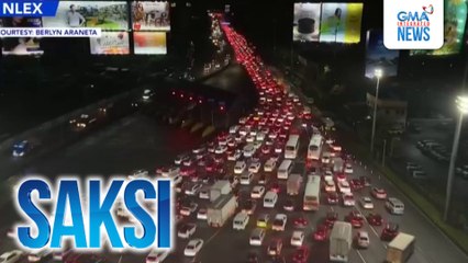 Ilang bahagi ng NLEX, usad-pagong na ang traffic dalawang araw bago ang Undas | Saksi
