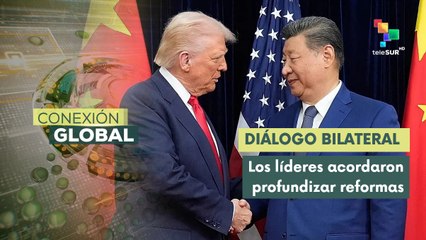 Mandatarios de China y EE.UU.  Acordaron fortalecer sus economías