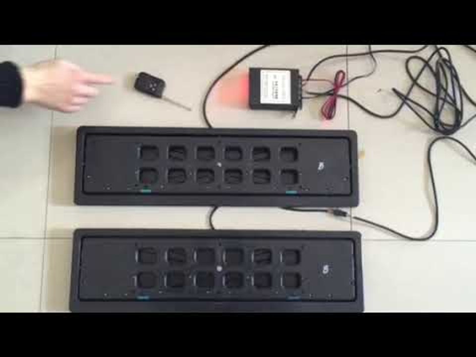 Nummernschild  Kennzeichenhalter Flipp  License Plate Hide Tuning 1