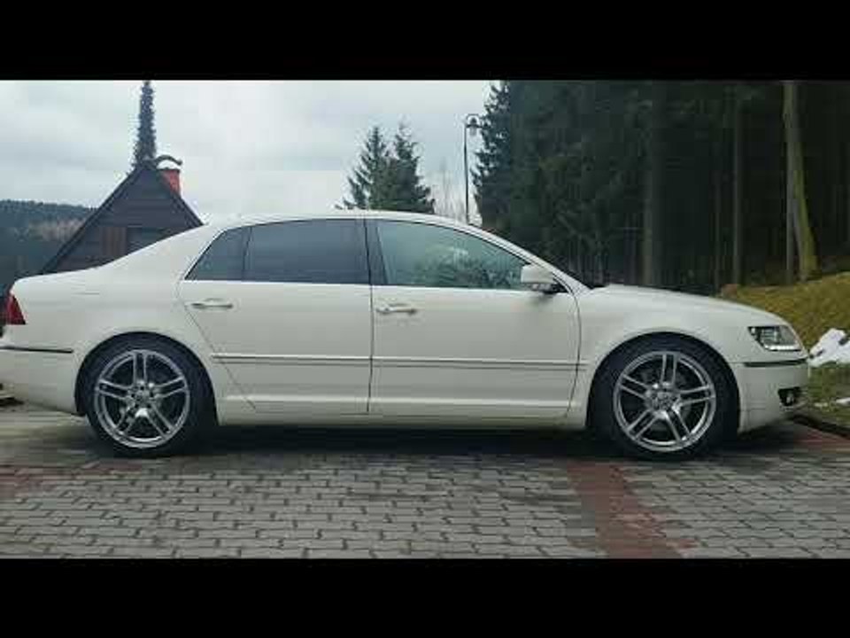DEMO Tuning VW Phaeton Airmatic Tieferlegung mittels Koppelstangen auf & ab
