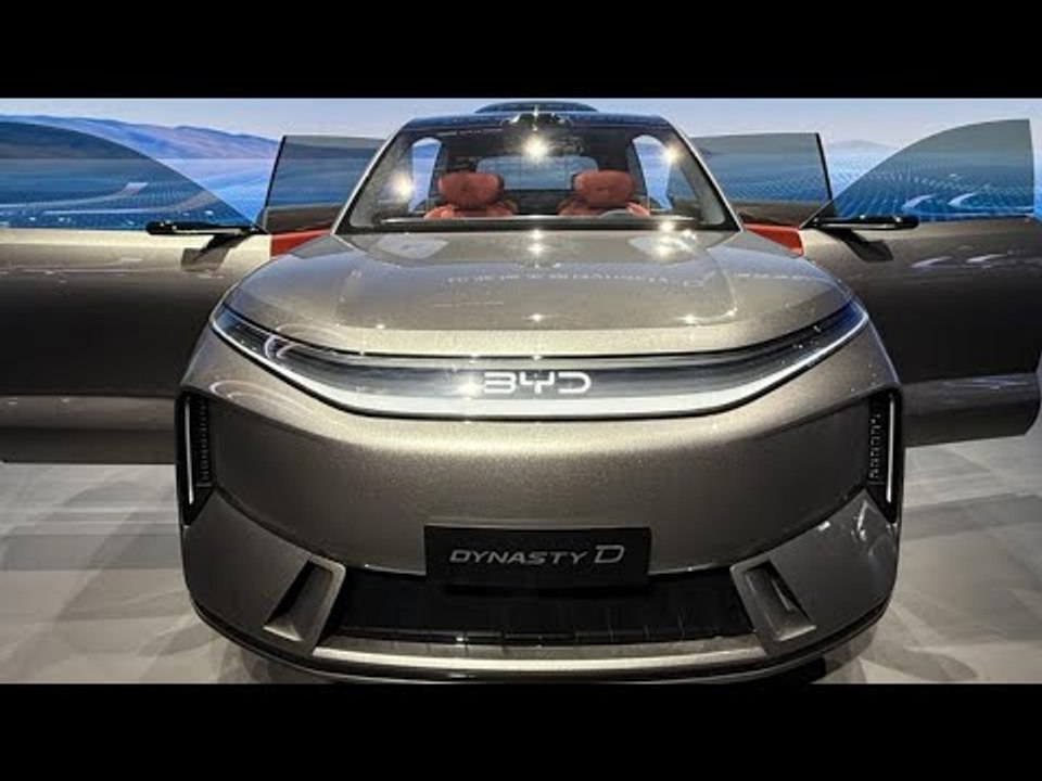 BYD Dynasty D enthüllt: Luxus-SUV der Zukunft auf der Shanghai Auto Show 2025