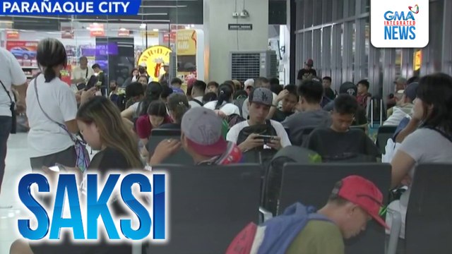 PITX, dinagsa ng mga pasahero ngayong bisperas ng Undas long weekend | Saksi