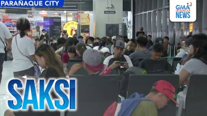 PITX, dinagsa ng mga pasahero ngayong bisperas ng Undas long weekend | Saksi