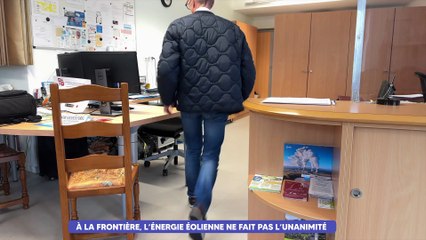 À la frontière, un projet éolien ne fait pas l’unanimité