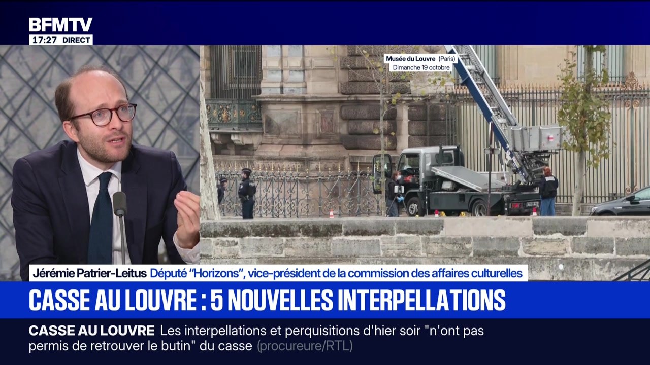 Marschall Truchot : Casse au Louvre, cinq nouvelles interpellations - 30/10
