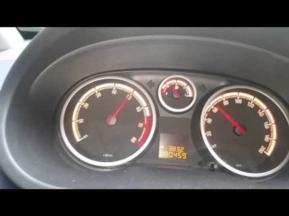 Opel Corsa D 1.2 59kw 80Ps 0-100 km/h Beschleunigung