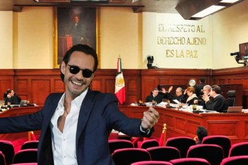 ¡Marc Anthony hace acto de presencia en la Corte de México y el momento se hace viral!