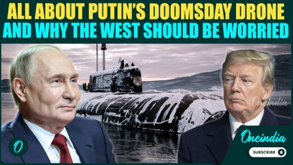 Putin’s ‘DOOMSDAY’ Underwater Drone, Poseidon, DEADLY? Could Drown Cities in Radioactive Tsunami