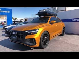 Tuning Allroad Outfitters Inc  AUDI Q8 auf Vossen M-X6 Felgen und mit Thule Dachbox