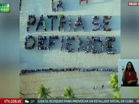 Anzoátegui | Habitantes de Puerto Píritu se movilizaron en respaldo del presidente Nicolás Maduro